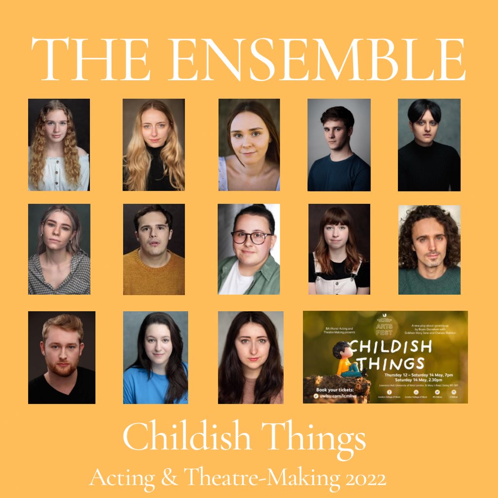 MEET THE ENSEMBLE! We can’t wait for next week! Join us there! Tickets available at: uwlsu.com/lcmlive