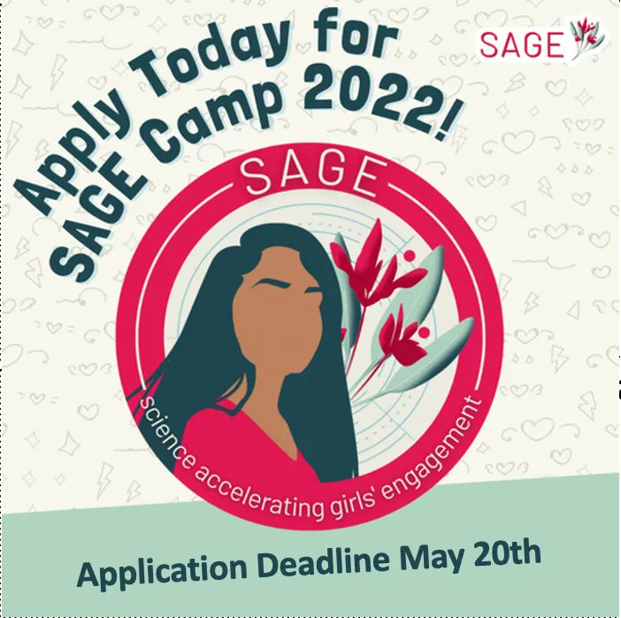 Apply now for ORNL's SAGE Camp! stem.ornl.gov/SAGE
⚛️ SAGE is a FREE summer camp exploring all areas of STEM. Rising 10th-12th grade students make connections with extraordinary role models thriving in their field of STEM, doing hands on experiments, job shadowing and more