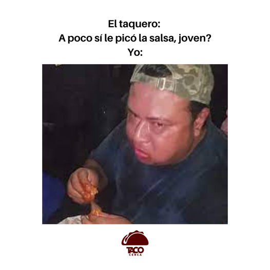TacoCerca's tweet photo. ¡Numaa! dijo que no picaba, don.
#tacolover #tacocerca #méxico #tacontento https://t.co/2mpFC3OCYJ