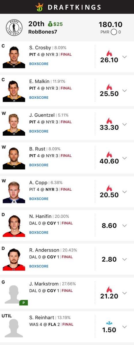 BonesDKGolf's tweet photo. Made a little run in NHL last nightโฆ Pens with the thriller but wasnโt enough. #PensIn6 #OntoGolf https://t.co/QMrYy1CkKQ
