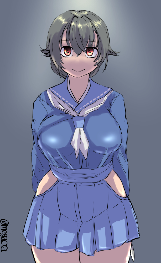 艦これ「秘書艦とのミーティング、随分遅くまでかかってらしたのね #艦これ版深夜の真剣お絵」|メガクラ禁止のイラスト