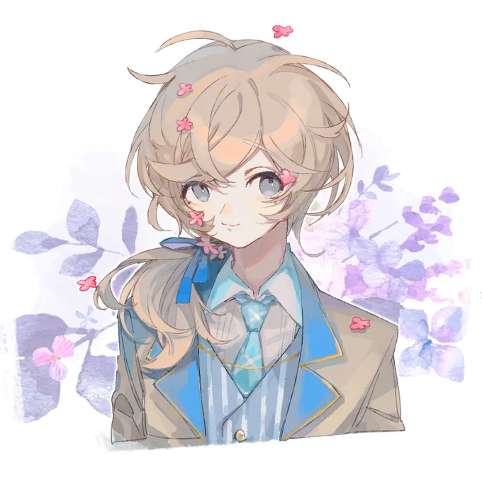 🌸☔️🧋 #かな絵 