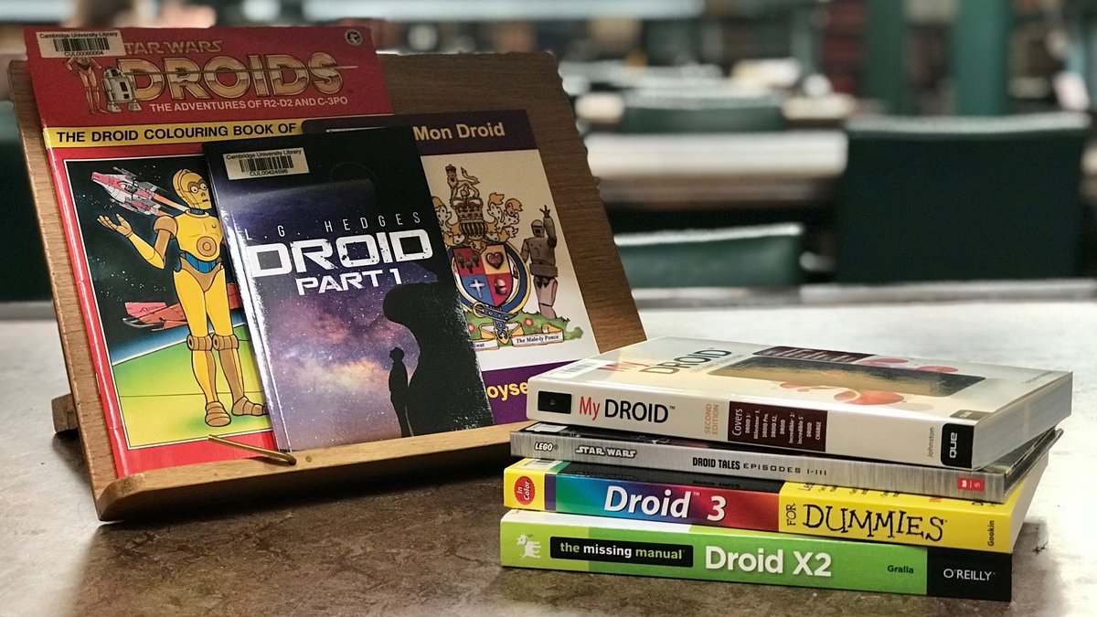 theUL's tweet photo. These aren't the books you're looking for.
#StarWarsDay #MayTheFourthBeWithYou https://t.co/yOQ87IOb89