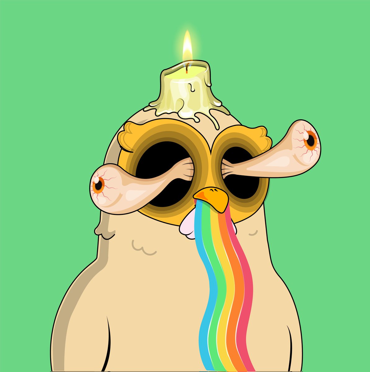 👑The clawed owl, who is the keeper of Ethgard, lives a very mysterious life after losing his eyes. 
.
📢Each of your collections of unique designs has a different story. If you are curious about the stories in our collection, stay tuned. 
.
🎯Coming soon <a href="/opensea/">OpenSea</a> 
.
#NFT #NFTs