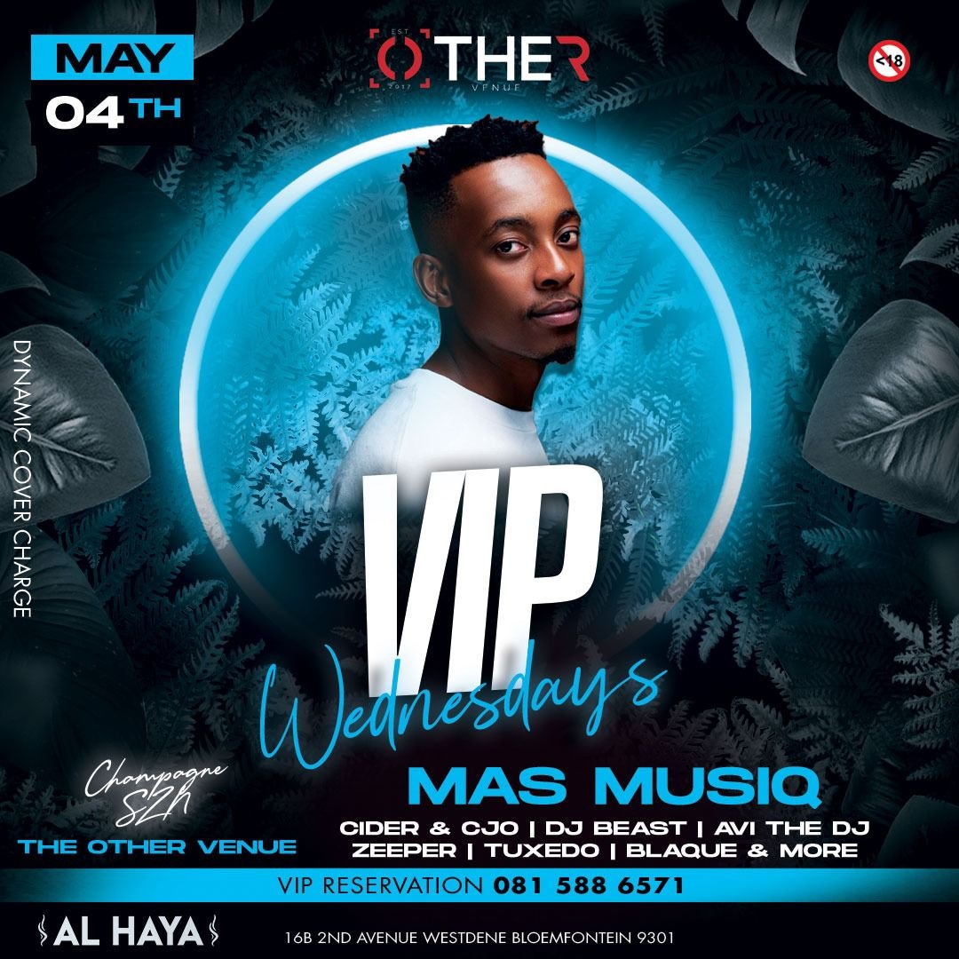DjTuxedoSA's tweet photo. Rocking T⭕V at 8PM Tonight #VIPWednesdays #LetsGo ✈️ https://t.co/omLlZhhgAG