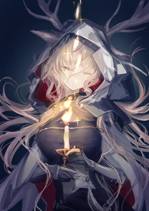 燭騎士さん綺麗…✨
#アークナイツ  #明日方舟 