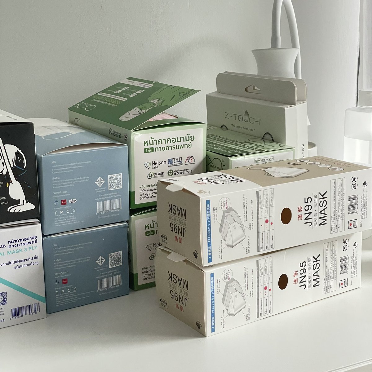 วันนี้ดึกๆ จะมาทำเธรดรวมแมสที่ใส่แล้วชอบ ใส่สบาย ไม่เป็นสิวให้คับ โนสปอนแค่ใช้แล้วชอบ