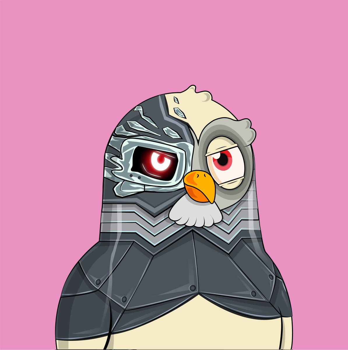 👑The warrior owl, nicknamed Rowitik, lost only one eye in the battle, which he survived.
.
📢Each of your collections of unique designs has a different story. If you are curious about the stories in our collection, stay tuned.
.
🎯Coming soon <a href="/opensea/">OpenSea</a>
.
#NFT #NFTs #NFTGveaways