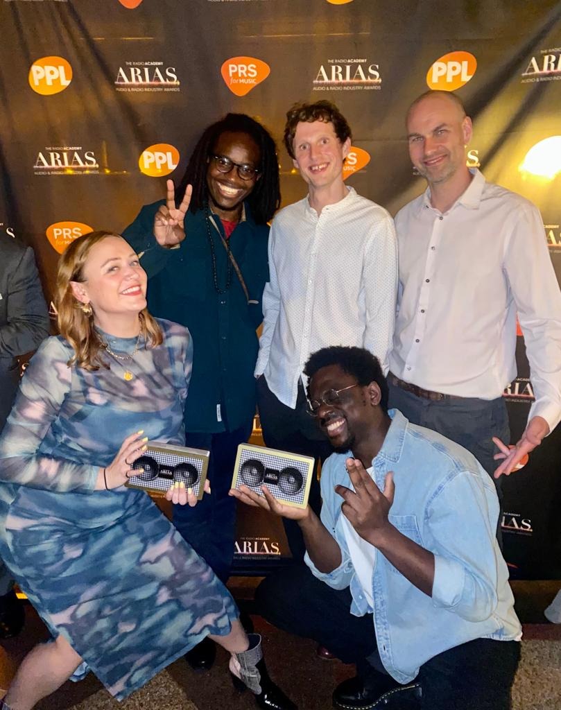 jobywaldman's tweet photo. So proud of the whole team behind DECODE winning Best New Show AND Best Specialist Music Award at #Arias2022 last night 🤩🤩 opening windows to new worlds via the medium of Hiphop @Spotify https://t.co/ktsA6VDJOK