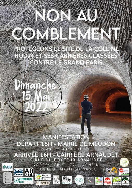 SGEOLFRANCE's tweet photo. ARNAUDET : Manifestation 15 MAI 15H  - Une seconde manifestation est organisée pour dire STOP À LA DESTRUCTION DE LA CARRIÈRE CLASSÉE ARNAUDET ! https://t.co/uyPWH42DSy