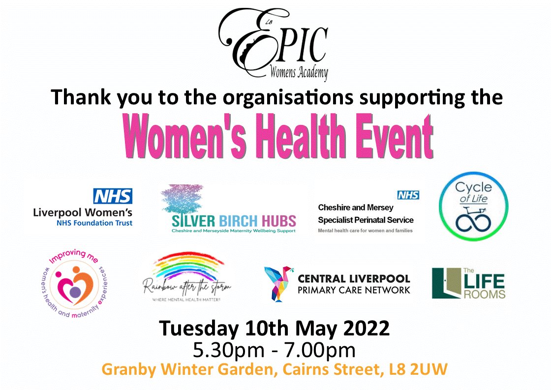 📢 WOMEN, LADIES, SISTERS
Come on down to find information and resources to support your heath needs
📅10th May, 5.30pm - 7pm - Granby Winter Garden
👇👇👇
#WomensHealth #WomensHealthMatters