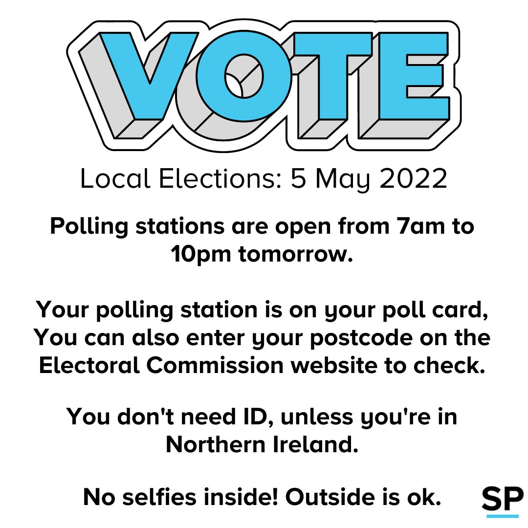 easypoliticsUK's tweet photo. There are various sets of local elections taking place tomorrow. 

We expect results to trickle through on Friday morning. https://t.co/5WZKihv6G0