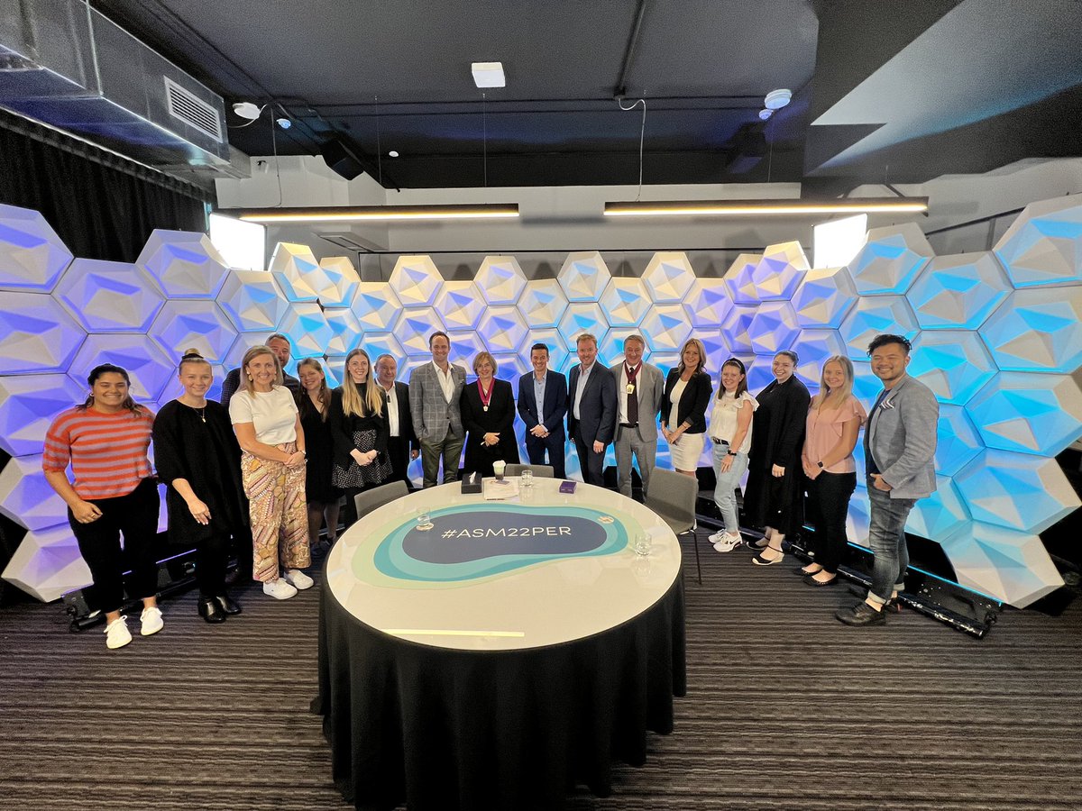 DrChrisCokis's tweet photo. Congratulations to the amazing team from WA for organising a great ASM. To Neil, Hamish and the rest of ROC 🥳🥂 https://t.co/mCYfbDRj4G