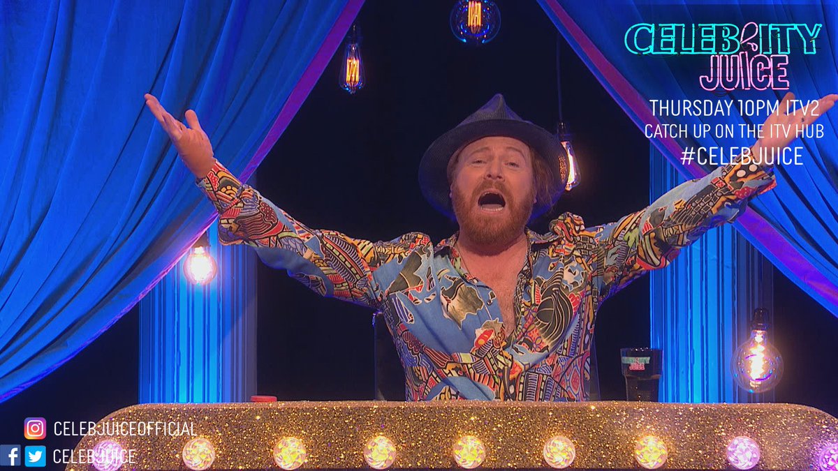 For the final time this series, come and check out @lemontwittor give some of your favourite celebs the opportunity of a lifetime to play an incredibly high tech #VirtualReality game. #CelebrityJuice on ITV2, tonight at 10pm.