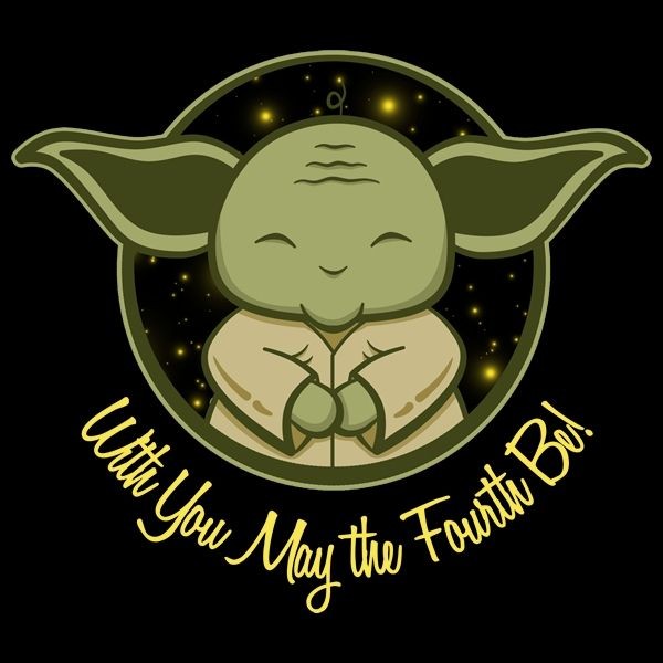#MayThe4thBeWithYou que la fuerza siempre los acompañe a todxs #StarWarsDay