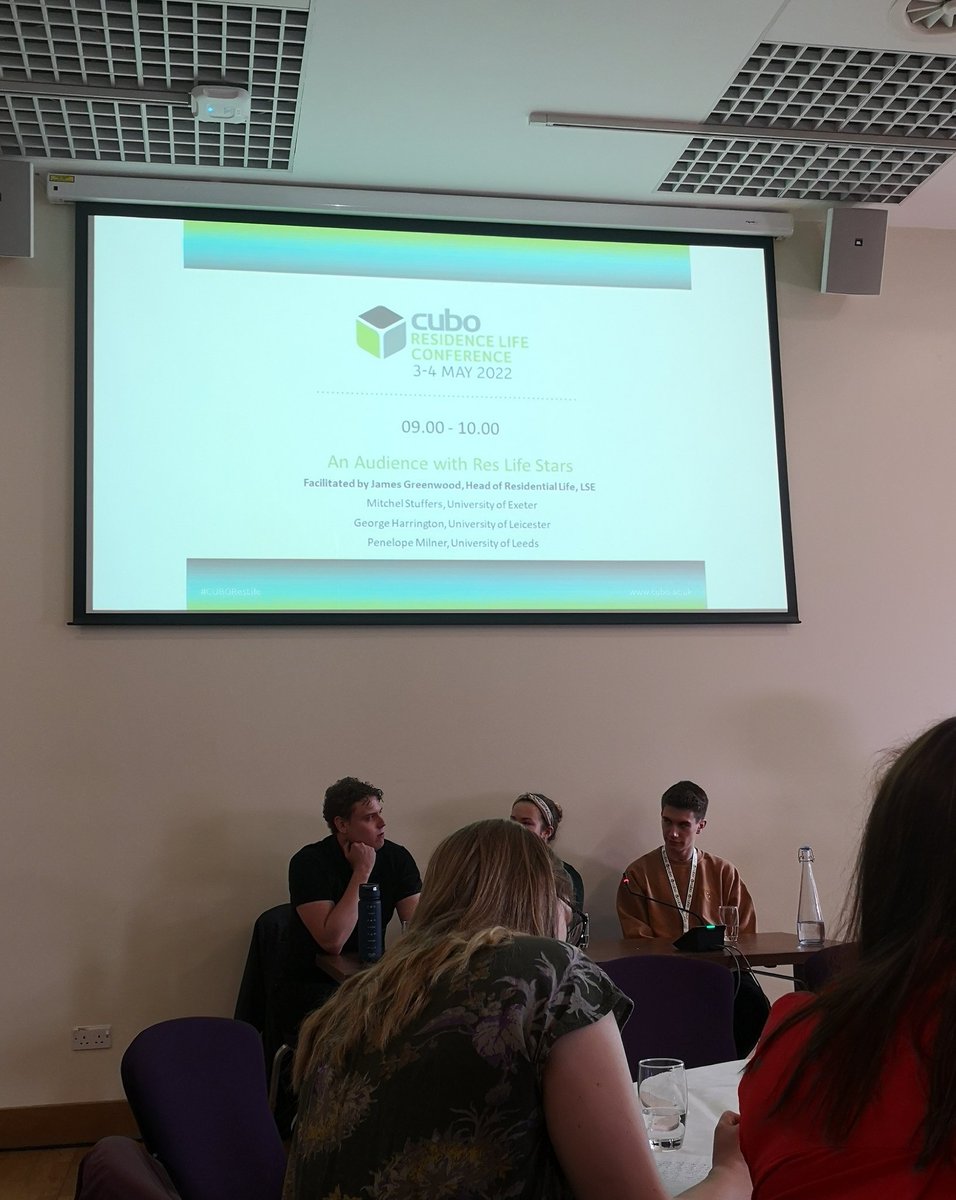 luci_cockayne's tweet photo. Such an incredible insight into the mind of an RA from the ResLife Stars panel this morning - inspiring stuff! #CuboResLife https://t.co/JTpH2gOkGX