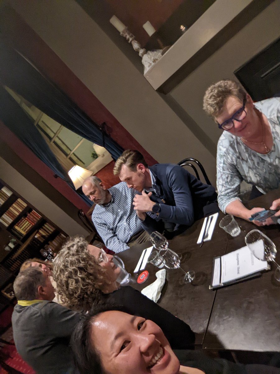 Good to catch up over dinner with some of the speakers ahead of tomorrow's #soilhealth forum. Online registrations are still open