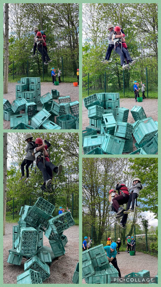 cwp_glaslyn's tweet photo. What goes up, must come down. Having a crate time at Gilwern 🤣🤣🤣@cwp_amman @cwprimary @cwp_afan https://t.co/iRwDVcwWBI
