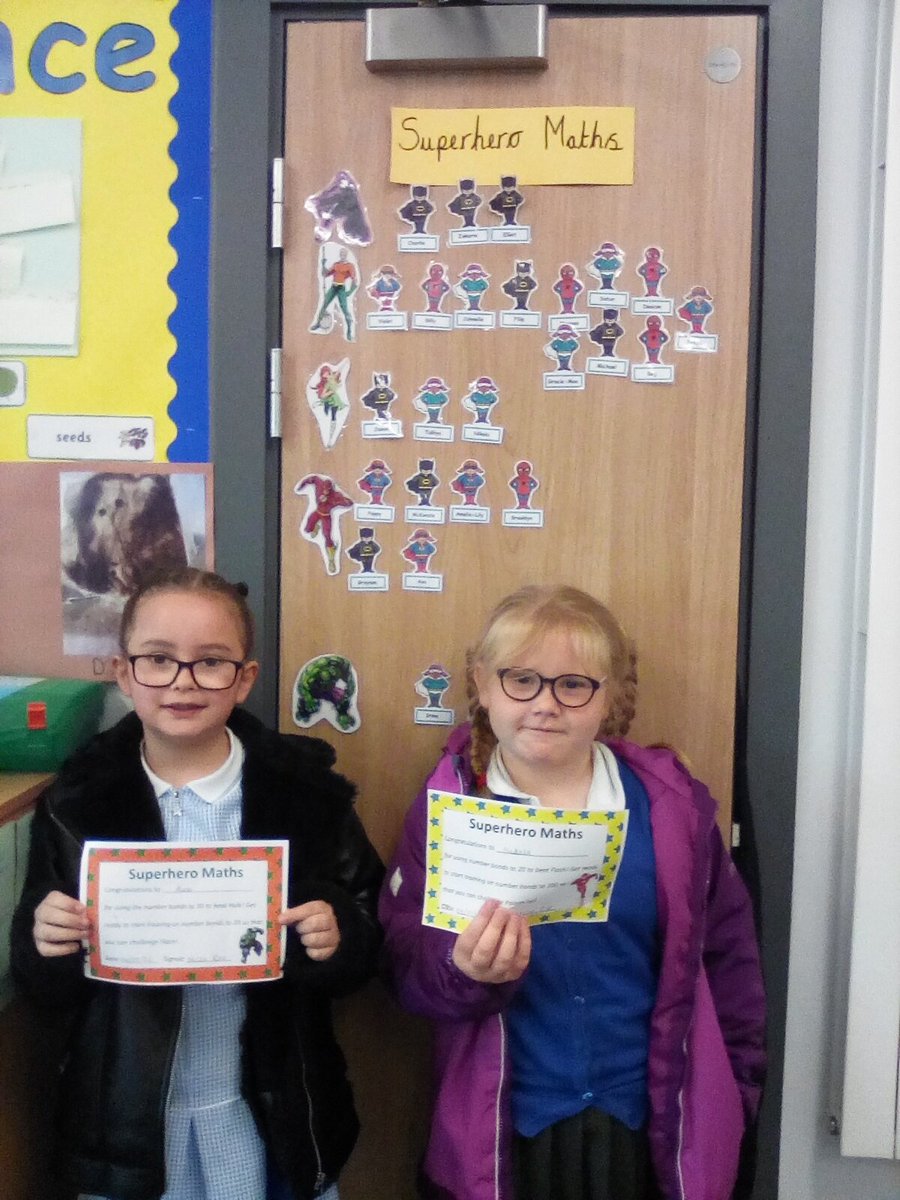 francisaskew's tweet photo. Well done for beating your superheroes girls! Keep up the good work. π #FAPSmaths #2LR https://t.co/0Haa6MmCwN