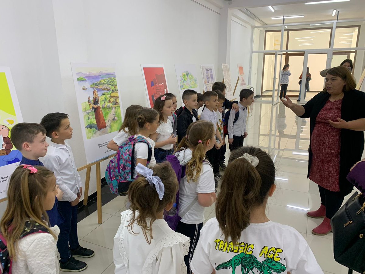SwedeninKosovo's tweet photo. A fantastic day in Klina ☀️ together with #TheLibraryProject to promote reading among children and young adults.

Every child in 🇽🇰 deserves access to 📚 - it is a matter of equality! https://t.co/Hwc6XF8Lsl