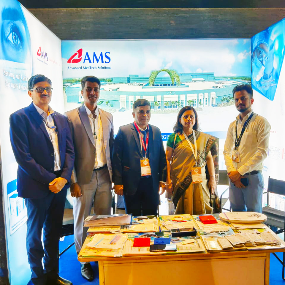 AmsMedTech's tweet photo. AMS showcased its exclusive range of products at the Annual Conference of MASICON, Pune &amp; BASICON, Gaya 2022. Our customers, participants, visitors, and allies contributed to making this event memorable and successful.

#AMS #advancingthewaywecare #MASICON2022 #BASICON2022 https://t.co/2c0UYvsb6N