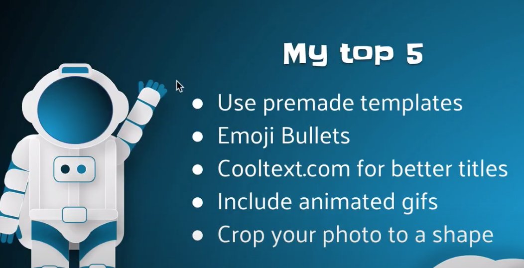KyleNiemis's tweet photo. For all the #teachers out there who have students using  Google Slides, here's the video I send to my students to show them 5 quick &amp; easy ways they can step up their Google Slides game! 
https://t.co/ViJojwz4ZJ

#edtech #GoogleEdu #edchat https://t.co/oop1cdHN83