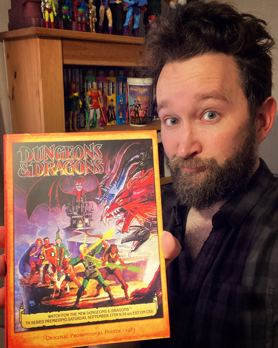 cerealgeek's tweet photo. When I launch my YouTube channel I’m going to make SO many Dungeons &amp; Dragons videos! :) #dungeonsanddragons #marvelproductions #toeianimation https://t.co/xlVlupKkBZ