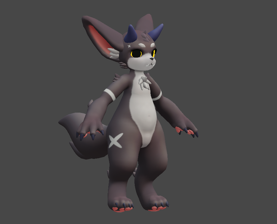 askorh's tweet photo. Here is my latest avatar project that I have been working on! He is a mischievous shrine spirit!

I Included a picture how the model looked during certain stages of workflow and how it evolved.

The drawing is what I started with to get an idea what to make! https://t.co/StT8O6Lw55