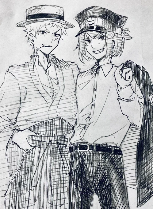 #天落記絵巻
シマとシャ!!! 