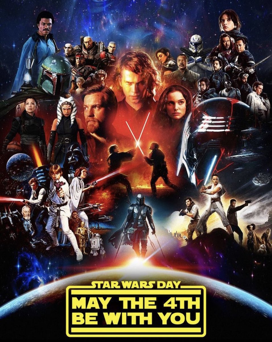 Happy Star Wars Day! Lookout for a new trailer for #ObiWan 💫