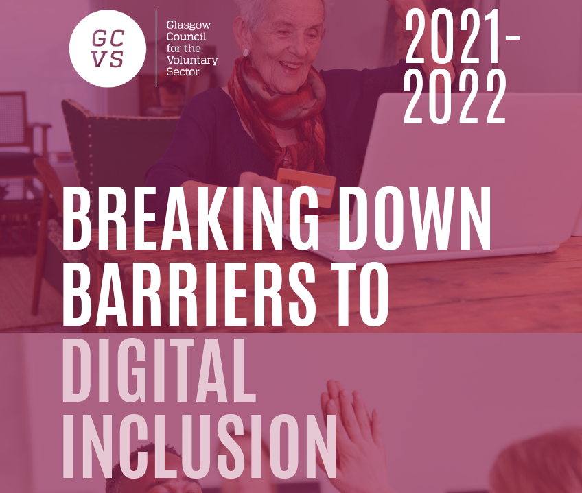 GlasgowCVS's tweet photo. 📢We're delighted to share a report on funding administered by GCVS to improve digital inclusion & skills across #Glasgow. £185,000 from @GlasgowCC was awarded to 18 organisations working to break down barriers.
Read more and download the report👇:
https://t.co/6qcyWJK6rU https://t.co/wbpVlIgOog