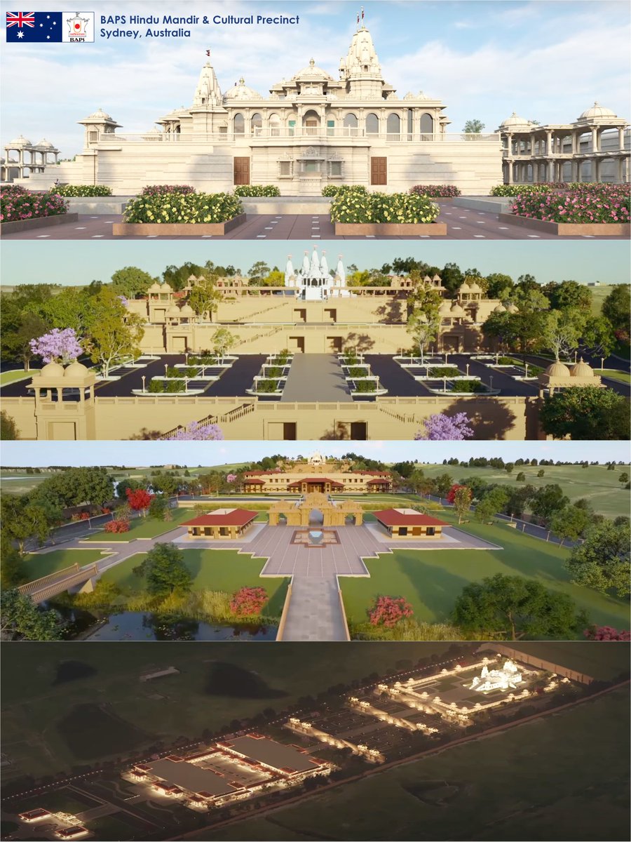 DelhiAkshardham's tweet photo. Thank you all for your support and best wishes. May the friendship between #Australia &amp; #India grow deeper and stronger.

Watch: https://t.co/wJsakIrgxh

@AusHCIndia @HCICanberra 
#peace #harmony #culture #friendship
#BAPS #BAPSservesAll #PSM100 https://t.co/zxe9sQZWF1