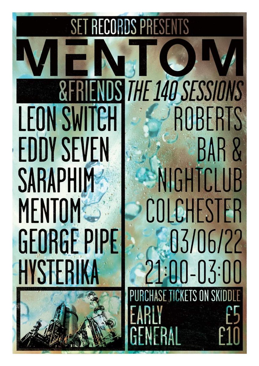 Easy now!

❤ out to our guy <a href="/MentomBeats/">Charlie</a> for having us down at "Mentom &amp; friends" this June! 🔊

Gotta be the most stacked 140 line up Essex has seen in a minute if we do say so ourselves, we're buzzing to be spinning alongside good friends 🙌

linktr.ee/mentom_and_fri…

#Dubstep
