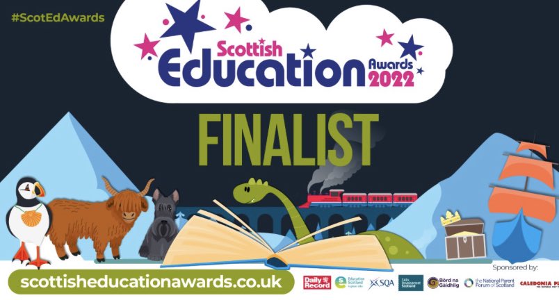 NetherburnPs's tweet photo. We are absolutely thrilled to be one of three finalists in the Scottish Education Awards in the ‘Making a Difference’ Primary category. Our work in developing a positive reading culture in our school and community has been recognised! #ScotEdAwards @SLCLiteracy @EducationSLC https://t.co/kHXh479V8G