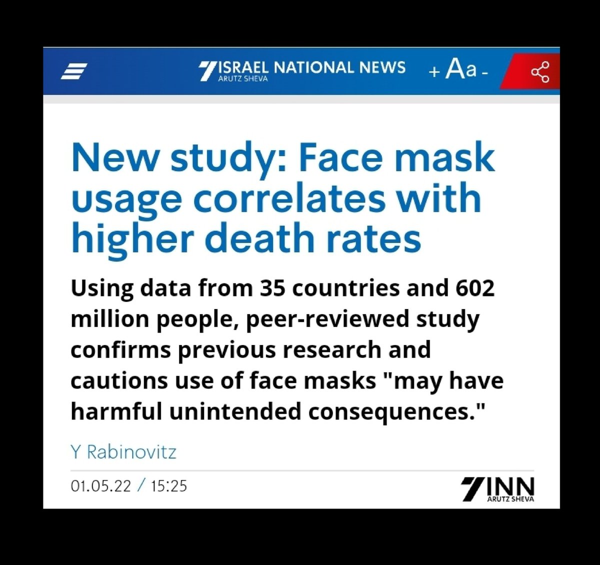 Oh, so blocking the pathways of breathing and inhaling the same air that we breathe out could have had "harmful unintended consequences". Very surprising. 🤔