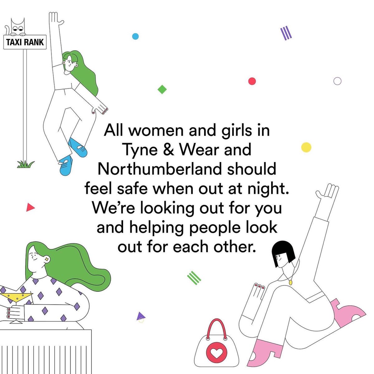 NorthumbriaOPCC's tweet photo. 🌟Vulnerability Training (Northumbria Violence Reduction Unit)
🌟Enhanced policing operations (Northumbria Police)
🌟Specialist helplines (RCTN)
And lots more.
#FunWithoutFear #SaferNightsForWomen https://t.co/r3RoHcMr9J