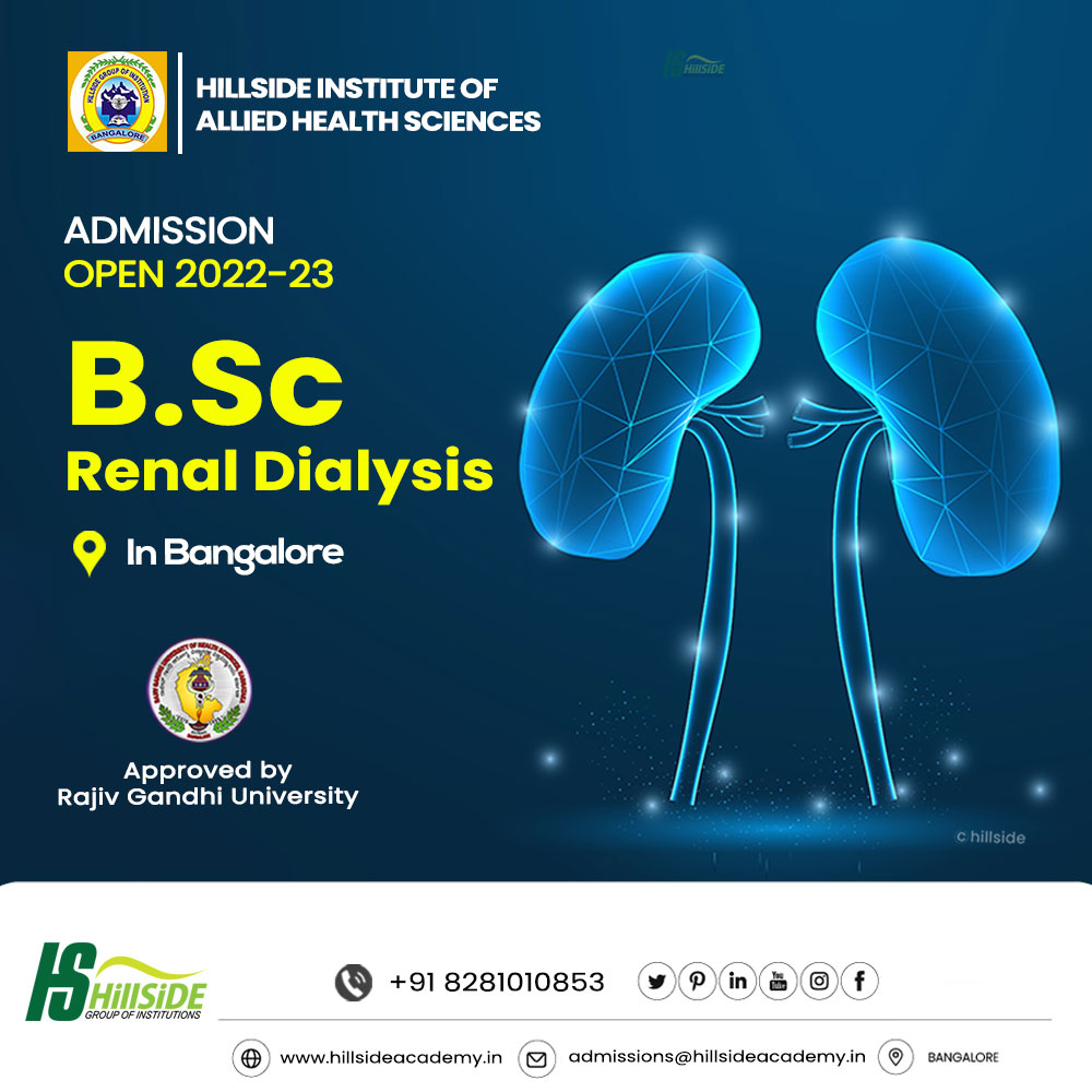 HillsideAllied's tweet photo. Dialysis centers are opening up everywhere. 
Call us to reserve your seat if you are serious about a career in the Dialysis area.
.
Call us:+91 8281010853 / +91 8281010854
Email us: admissions@hillsideacademy.in
.
#education #career #alliedhealth #medical #student #courses2022 https://t.co/gdP5IO2hff