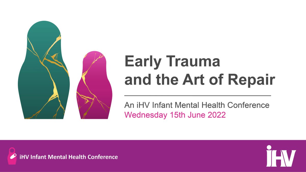 iHealthVisiting's tweet photo. BOOK NOW for this year's #iHVIMH2022 Conference: Early Trauma and the Art of Repair. 🗓️ WED 15 JUN
🎫 Book Now: https://t.co/33f1g6OwRM
#HealthVisiting #iHVConference https://t.co/cpOk5JDpVc