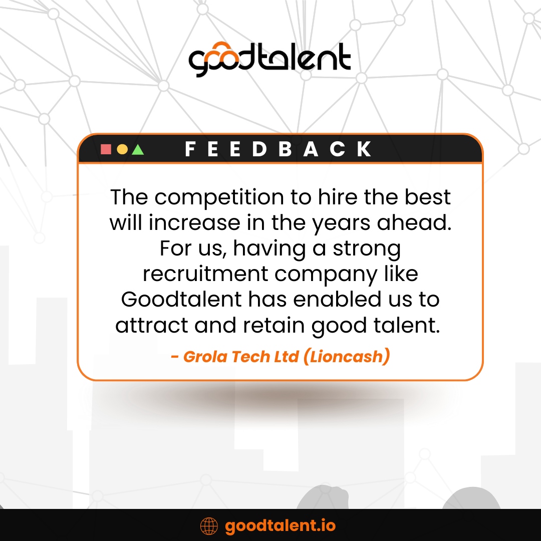 Workskuad's tweet photo. The demand for tech talent is growing fast and companies are looking for quality people. Goodtalent has created a system to determine how tech talent will benefit from a new career.

Learn more here: https://t.co/EqDz8F3ZCo

#goodtalent #techie #startup #jobsearching #webdeve... https://t.co/EeREx1rEnV