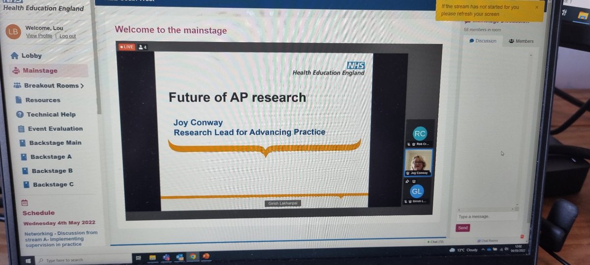 lbuckle01's tweet photo. Future of #AdvancedPractice research up next
Joy Conway leading the discussion
@NHSHEE_SWest #APNetworkSW
#4pillars https://t.co/hb1pT1xDoC