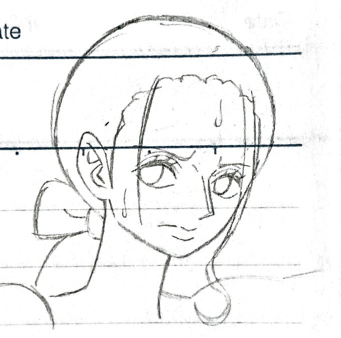 可愛いロビンちゃんいっぱい描けた😊 