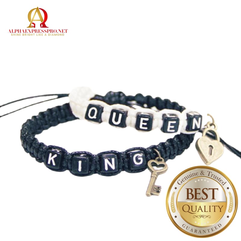 JewlrybyAlpha's tweet photo. Check out this product 😍 King and Queen Coupled Bracelets 😍 
by AlphaExpressPro starting at $15.78. 
Show now 👉👉 https://t.co/WWnrYDAWpg https://t.co/gje0lWFKHn