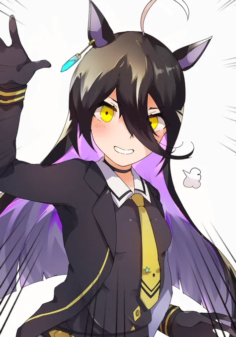 #GWはフォロワーさんが増えるらしい #ウマ娘 
本当に増えるのかな…ワ…!
可愛く描いてます 