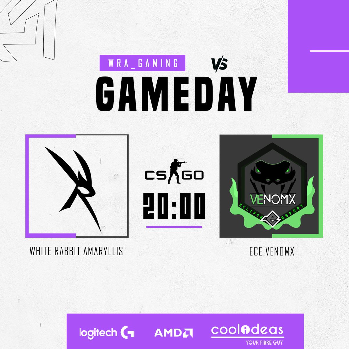 Last night's game was crazy, No rest for us though as we head on to play eCe VeNoMx tonight.
Keep tuned to watch!
#WRG #RGA #LogitechG #CoolIdeasISP