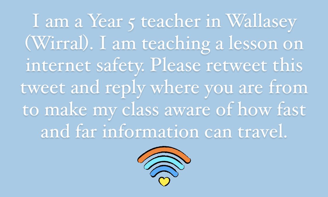 MissmcalindenE's tweet photo. Please RT and reply below! TIA 🌎📱💻
@HopeTeachers @MrTs_NQTs @ https://t.co/yjBFFweuz2