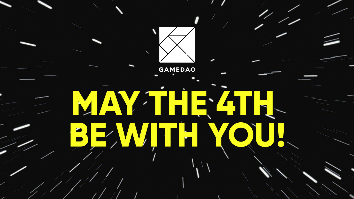 gameDAOco's tweet photo. 🛸 Happy May the 4th to all our fellow geeks out there! 

🙏 Today is the day to be a proud nerd! 

#MayThe4th https://t.co/ibrDw1vLFw