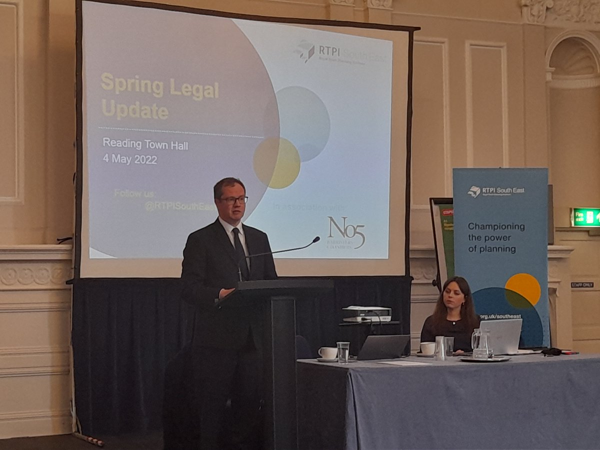 RTPISouthEast's tweet image. Barristers @No5Chambers presented on  #caselawupdate #biodiversitynetgain #nationaldesignguide &amp;amp; #nutrientneutrality Thanks to the speakers for the brilliant presentations @howardleithead @SionedDavies1 @scottstemp