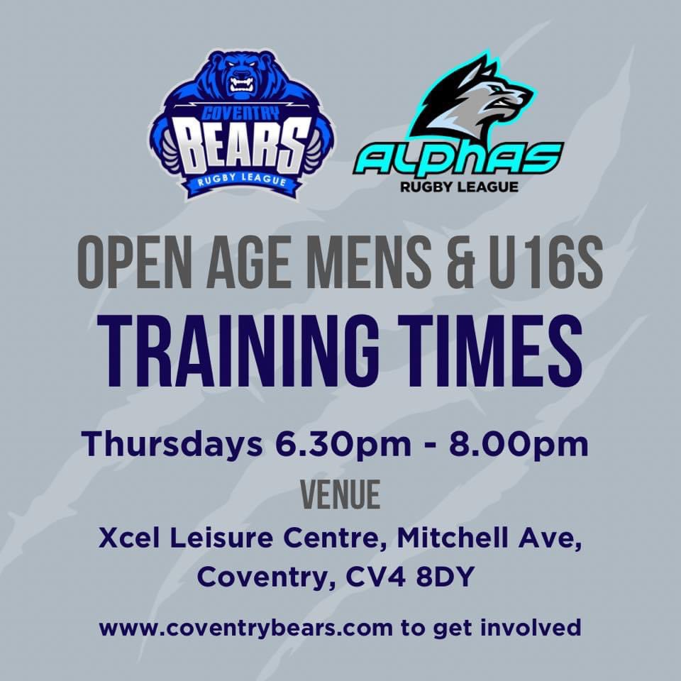CoventryBear's tweet photo. The Rugby League Pathway to the @HurricanesRLFC is looking great this summer with @CoventryBears and all Junior Satellite clubs running this summer https://t.co/oce8DgHGZh https://t.co/uXkUtllhIq