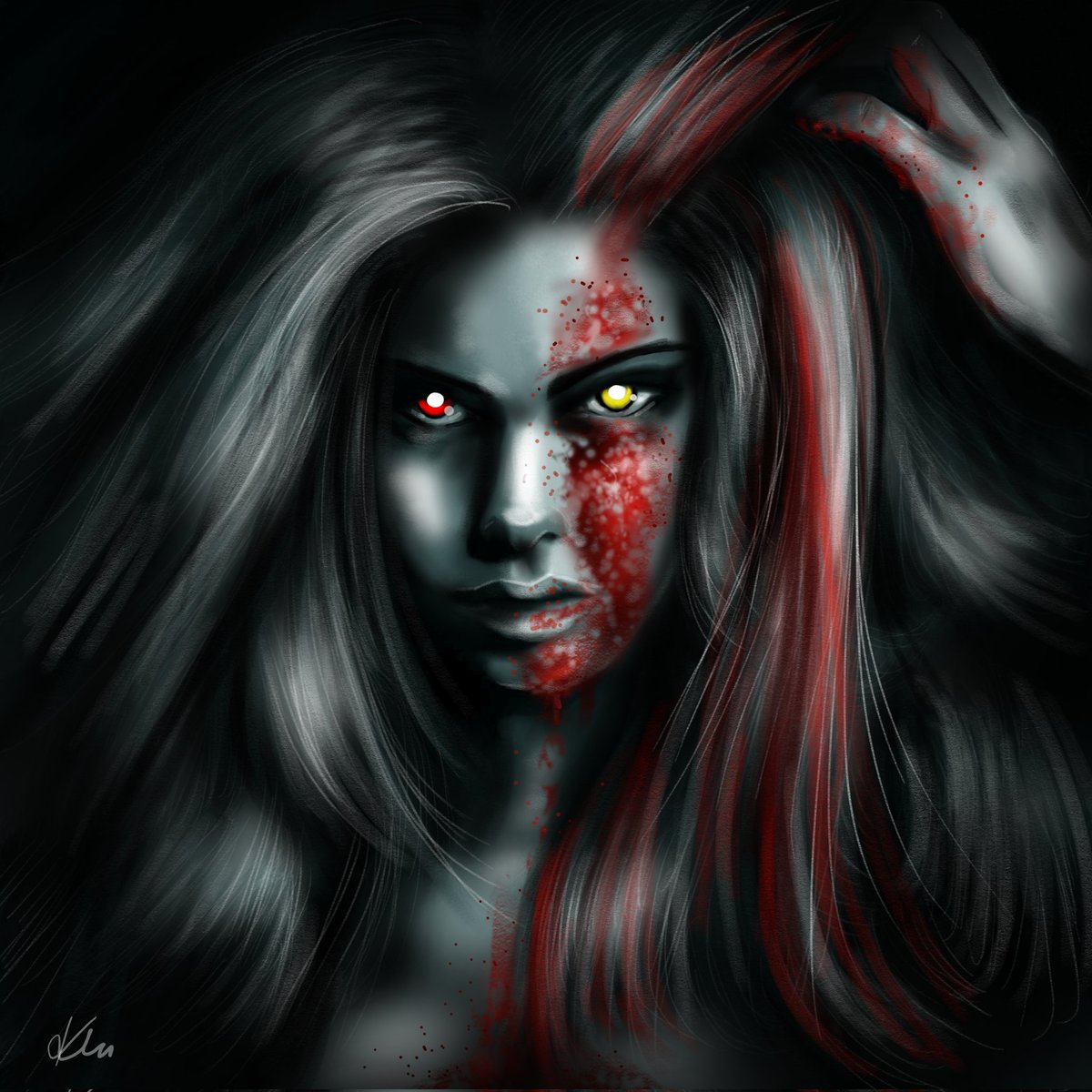gmastervirtuoso's tweet photo. The Gangrel 🦇

#gangrel #gangrelclan #wild #vampires #vampireartwork #vamily  #vampireportrait #Vampirethemasquerade #undead #vtmv5 #vtm #worldofdarkness #storytelling #ttrpgcommunity https://t.co/7Rvia1K0eK