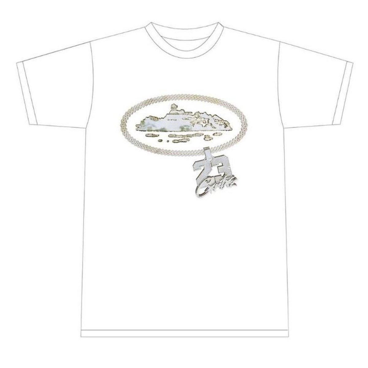 yonutonline's tweet photo. London streetwear brand Corteiz collaborated with Central Cee on his album 23. Releasing limited edition tee’s with Corteiz’s signature Alcatraz emblem surrounded by a chain with the “23” from Central Cee’s album. Who copped? #corteiz #centralcee #streetwear https://t.co/45qxIQCICR